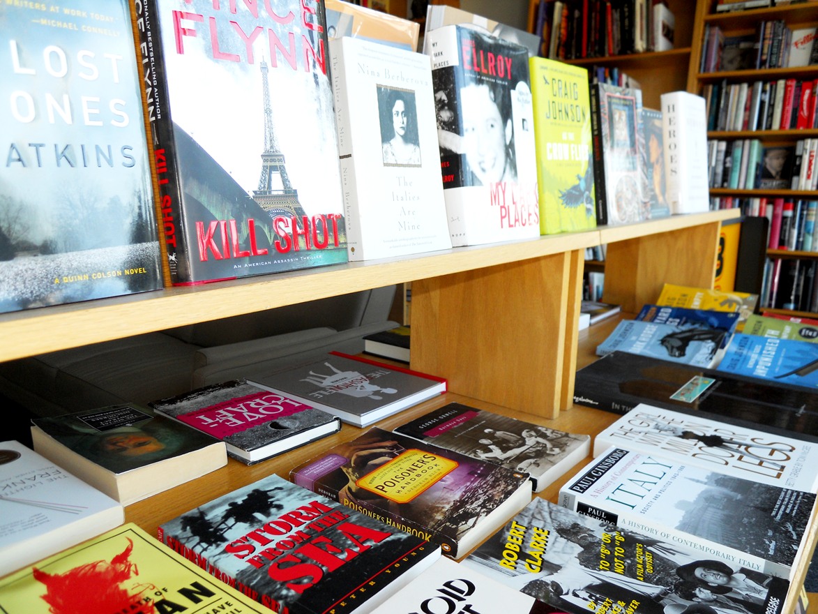 Book displays inside Next Chapter Books